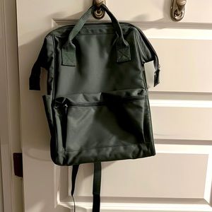 Fashion backpack, green, DSW.